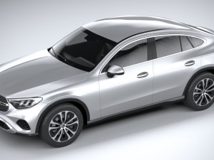 Mercedes-Benz GLC Coupe Basic 2024 3Dモデル