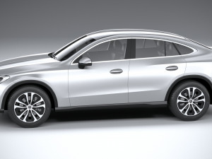 Mercedes-Benz GLC Coupe Basic 2024 3Dモデル