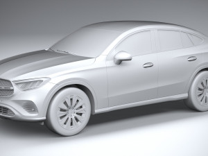Mercedes-Benz GLC Coupe Basic 2024 3Dモデル