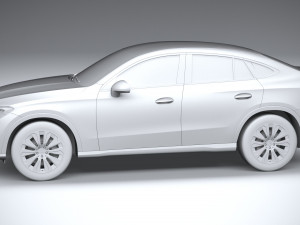 Mercedes-Benz GLC Coupe Basic 2024 3Dモデル