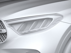 Mercedes-Benz GLC Coupe Basic 2024 3Dモデル