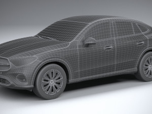 Mercedes-Benz GLC Coupe Basic 2024 3Dモデル
