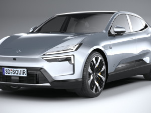 Polestar 4 2024 Model 3D