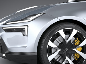 Polestar 4 2024 Model 3D