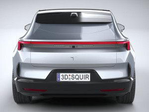 Polestar 4 2024 Model 3D