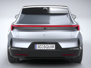 Polestar 4 2024 3D Model