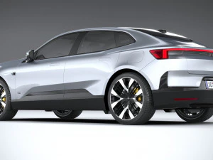 Polestar 4 2024 3D Model