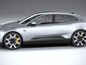 Polestar 4 2024 Model 3D