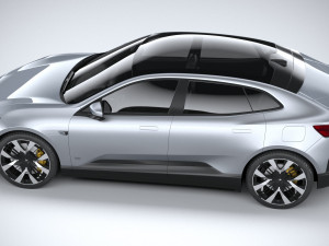 Polestar 4 2024 Model 3D
