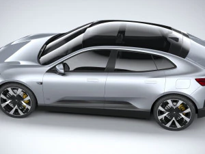 Polestar 4 2024 3D Model