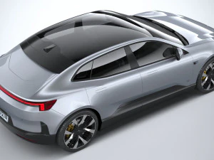 Polestar 4 2024 3D Model