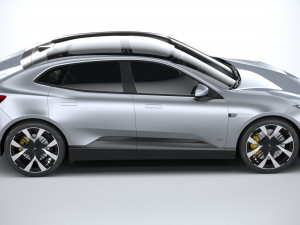 Polestar 4 2024 Model 3D