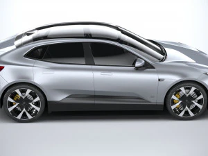 Polestar 4 2024 3D Model