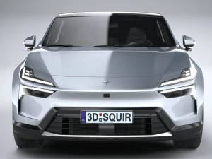 Polestar 4 2024 3D Model