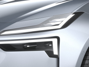 Polestar 4 2024 Model 3D