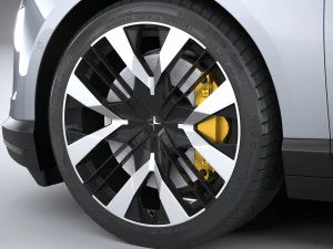 Polestar 4 2024 3D Model