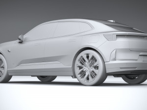 Polestar 4 2024 Model 3D
