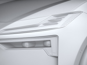 Polestar 4 2024 Model 3D
