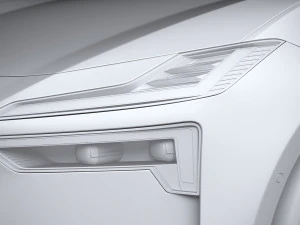 Polestar 4 2024 3D Model