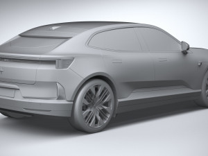 Polestar 4 2024 Model 3D