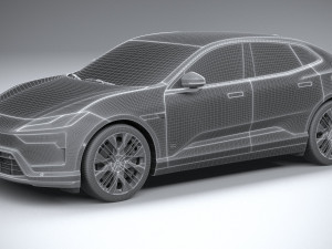 Polestar 4 2024 Model 3D