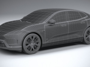 Polestar 4 2024 Model 3D
