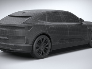 Polestar 4 2024 Model 3D
