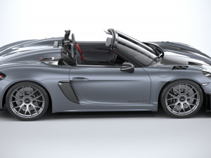 Porsche 718 Boxster Spyder RS 2024 Modelo 3D