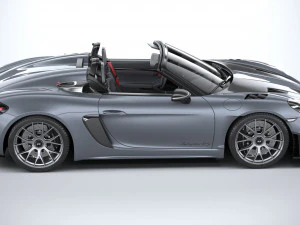 Porsche 718 Boxster Spyder RS 2024 3D Model