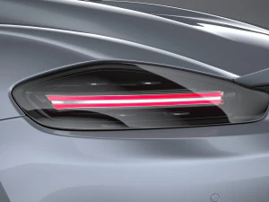 Porsche 718 Boxster Spyder RS 2024 3D Model