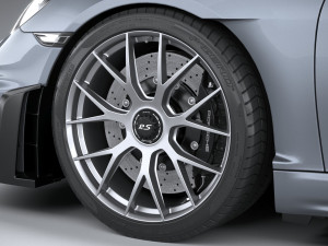 Porsche 718 Boxster Spyder RS 2024 Modelo 3D