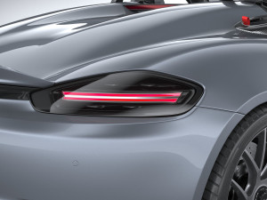 Porsche 718 Boxster Spyder RS 2024 Modelo 3D