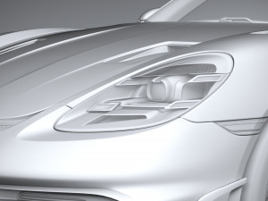 Porsche 718 Boxster Spyder RS 2024 Modelo 3D