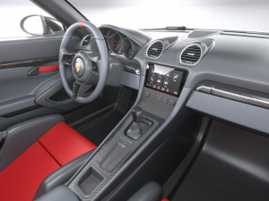 Porsche 718 Boxster Spyder RS 2024 Modelo 3D