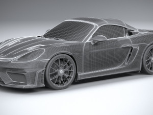 Porsche 718 Boxster Spyder RS 2024 Modelo 3D