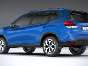 Subaru Forester 2023 3D Model