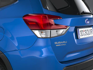 Subaru Forester 2023 3D Model