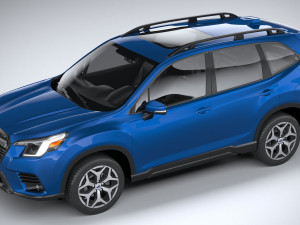 Subaru Forester 2023 3D Model