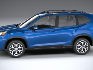 Subaru Forester 2023 3D Model
