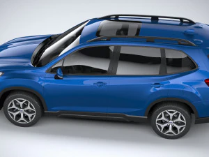 Subaru Forester 2023 3D Model