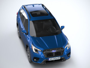 Subaru Forester 2023 3D Model