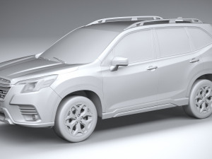 Subaru Forester 2023 3D Model