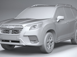 Subaru Forester 2023 3D Model
