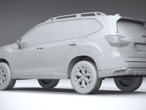 Subaru Forester 2023 3D Model