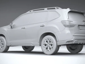 Subaru Forester 2023 3D Model
