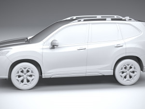 Subaru Forester 2023 3D Model