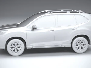 Subaru Forester 2023 3D Model