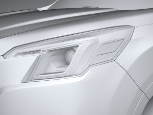 Subaru Forester 2023 3D Model