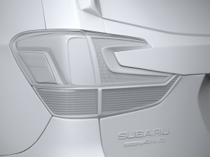 Subaru Forester 2023 3D Model
