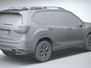 Subaru Forester 2023 3D Model